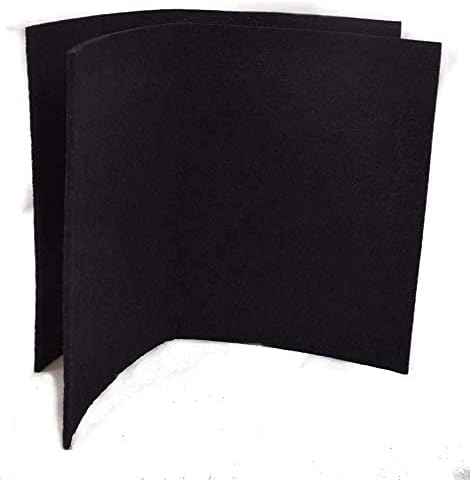Replacement Carbon Filters Compatible with BlueAir 200/300 Series HEPA Air Filter, Made in USA (0 Hepa : 2 Carbon)