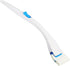 Toilet Brush with Long Handle, Cotton Toilet Scrubber Wand and Replaceable Detergent Head for Home Bathroom Cleaning