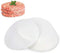 GWHOLE 500pcs Wax Paper Non-Stick Hamburger Patty Paper, Food Grade BBQ Grill Waxed Stencil Sheet, 4.3 inch