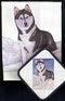 Siberian Husky Dish Towel & Potholder