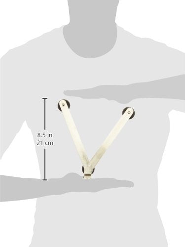 Sammons Preston Folding Pan Holder, Pot Stabilizer for One-Handed Stirring, Secure Kitchen Aid