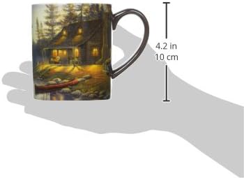Lang Lake Retreat Mug by Sam Timm, 14 oz., Multicolored Design