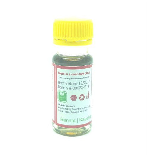 Generic 10ml Rennet Microbial - Cheese Coagulant - Beginner friendly