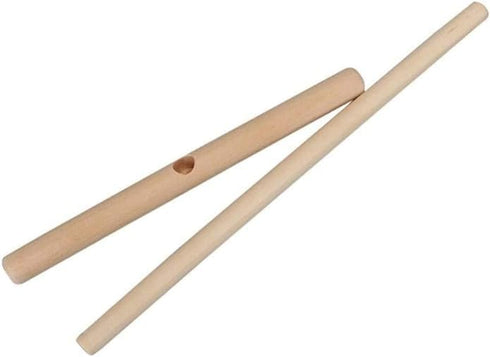 2 Pcs Wooden Crepe Maker Pancake Batter Spreader Stick Kitchen Cooking Utensils Tools for Restaurant Canteen Specially Supplies Practical Treatment Crepe Makers Specialty Appliances by BWESOO