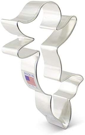 Mermaid Cookie Cutter, 4.5" - Made in USA by Ann Clark