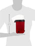 Brentwood 8-Cup Hot Air Popcorn Maker in Red