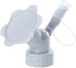 White Bottle Cap Sprinkler 2 in 1 Reusable Plastic Sprinkler Nozzle for Flower Bottle Watering Cans Shower Head Garden Tool Grey Color Lawn and Garden Sprinklers