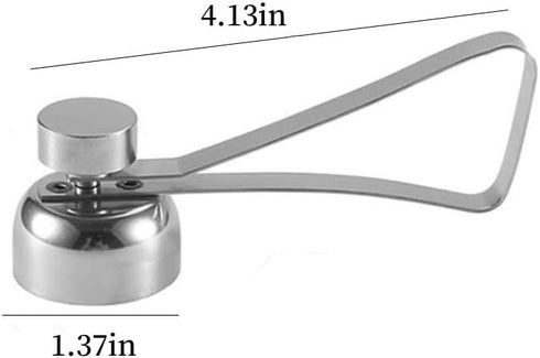 Yun River Egg Cracker TopperEgg Opener Eggshell Cutter Kitchen.Perfect Soft Boiled Egg Cutter for Raw/Soft Hard Boiled