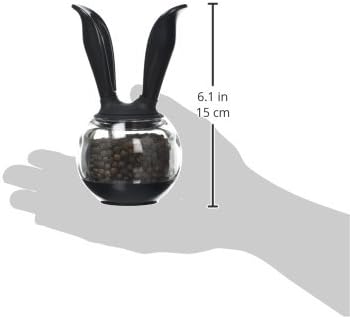 Chef'n PepperBall, Black and Clear