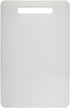 Fotouzy Plastic Utility Cutting Board with Handles, Food Safe PP Material, Large Size, Dishwasher Safe, White