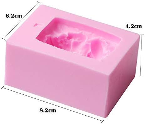 Tvoip 1Pcs New 3D Baby Silicone Mold for Bunny Chocolate Fondant Cake Decorating Tools