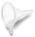 Mini Funnel 5-Pack for Lab Bottles, Sand Art, Perfume, Spice, Essential Oil, Food Grade Small Plastic (Clear)