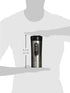 RoadPro RP0719 12-Volt Premium Heated Travel Mug, 15oz, Silver and Black