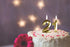 21st Birthday Candles Gold Number 21 & 12 Cake Topper for Birthday Decorations