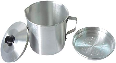 Bene Casa Fine Filter Aluminum Oil Strainer and Dispenser (1 Quart), Dishwasher Safe with Stay-tight Lid