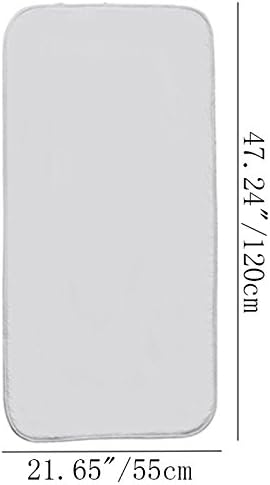 TINTON LIFE Sides(21.65" 47.24") Foldable Ironing Mat Blanket Pad for Table Heat Resistant Double x