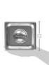Winco SPSCS 44202 Solid Cover, Stainless Steel, Medium Size