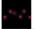 Greenbrier International 20 Count 5 Purple Halloween Mini Lights with Black Wire feet