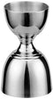Bell Jigger Stainless Steel Bar Tool with 0.5oz, 1oz, 1.5oz and 2oz Measuring Marks, Mirror Polished Finish, One Jigger