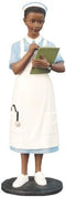 Ebony Treasures Professional: Black Nurse, Traditional Style, Collectible Figurine, 8.5" H