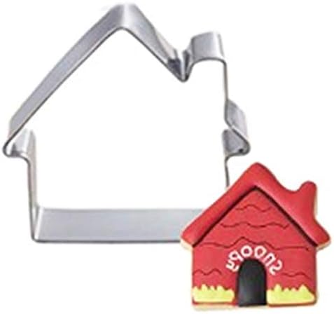 3.5 Inch House Biscuit Cookie Cutter, Stainless Steel