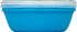 Preserve Food Storage Container: Set of 2, Aqua Blue