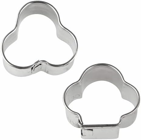 Zenker Mini-Cookie Cutter "Patisserie", Set of 12, Silver