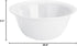 Sterilite Plastic Bowl - 6 Qt. White Bulk 2 Pack