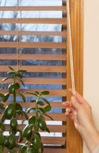 New Blind Wand/Rod - Color Clear, High Strength (12" Hook 2 Pack)