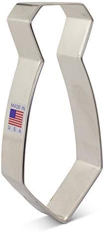 Neck Tie Cookie Cutter, 4.75" Made in USA by Ann Clark