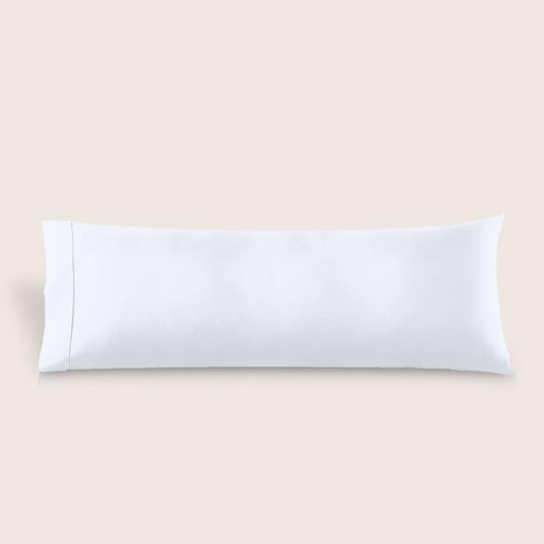 SGI Bedding Body Pillow Case, 600 Thread Count, 21X56 inch, 100% Egyptian Cotton, White