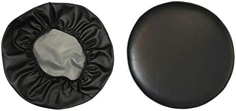 Therapist's Choice Waterproof Replacement Slip Cover for a Stool 15 Seat Cover, Black, 1