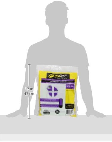 ProTeam 107313 Intercept Micro Filter Bags, 10-Pack, 10-Quart Capacity Replacement Vacuum Filters
