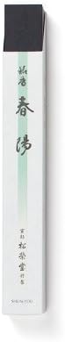 SHOYEIDO Premium Japanese Incense Sticks - Shun-You, Beckoning Spring