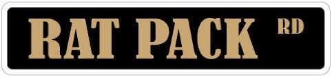 Rat Pack Street Sign Poster - Dean Sands Sinatra Sammy | Indoor/Outdoor | 36" Wide