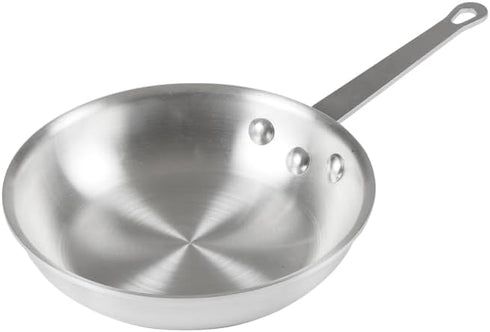 Winco AFP-8A Commercial-Grade Aluminium Fry Pan/Skillet, 8", Silver by Winco