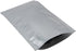 FERENLI 100 Pieces Clear Front Zipper Lock Resealable Mylar Foil Bags for Long Term Food Storage, 4.7x6.7 inch