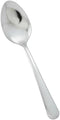 Winco 18/0 Stainless Steel Dinner Spoons, Set of 12, Windsor pattern, Silver