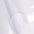 sancua Clear Plastic 100% Waterproof Round Tablecloth - 60 Inch Vinyl PVC Protector for Dining Tables, Parties & Camping