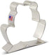 Frog Cookie Cutter 3.75" Made in USA by Ann Clark