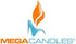Mega Candles 48 pcs Unscented Straight Red Taper Candles, Hand Poured Wax, 5 Inch x 3/4 Inch