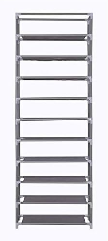 GREEF 10 30 Closet, Tier Pairs Shoe Rack with Dustproof Cover Large Shoe Storage Organizer Cabinet for Bedroom