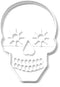 SUGAR SKULL WITH DETAILS - DIA DE LOS MUERTOS DAY OF THE DEAD CELEBRATION COOKIE CUTTER