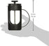 BonJour Ami-Matin Unbreakable French Press Coffee Maker, 3-Cup/12.7 Ounce, for Traveling, Camping, Everyday Use, Black