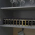 66 547 4oz Churboro Spice Jars with Labels- Glass Spice Jars with Black Metal Caps, Empty Spice Containers with Shaker