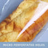 200Pcs 11 18 Inch Gusset x Bottom Bread Bags with Ties, Clear Plastic Micro Perforated Bags for Homemade Bread