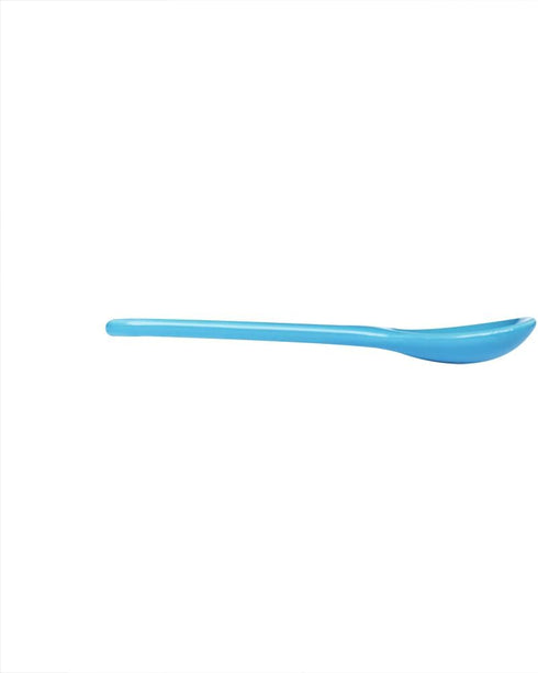 Albedel 10 4.7 inch Light Blue pcs Porcelain Egg Spoons Ceramic Spoons Coffee Dessert Yogurt Tea Milky Tea