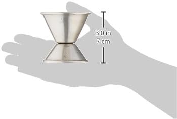 Winco Jiggers Steel 1/2 Ounce x 1 Ounce for Accurate Pouring
