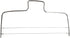 Baking Adjustable 2-Wire Layer Cake Cutter Leveler, Stainless Steel, 13.3-Inches x 6.7-Inches by AntranStore