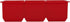 Houdini Large Cube Silicone Tray Ice Mold, 2 Pack, RED, 5257595